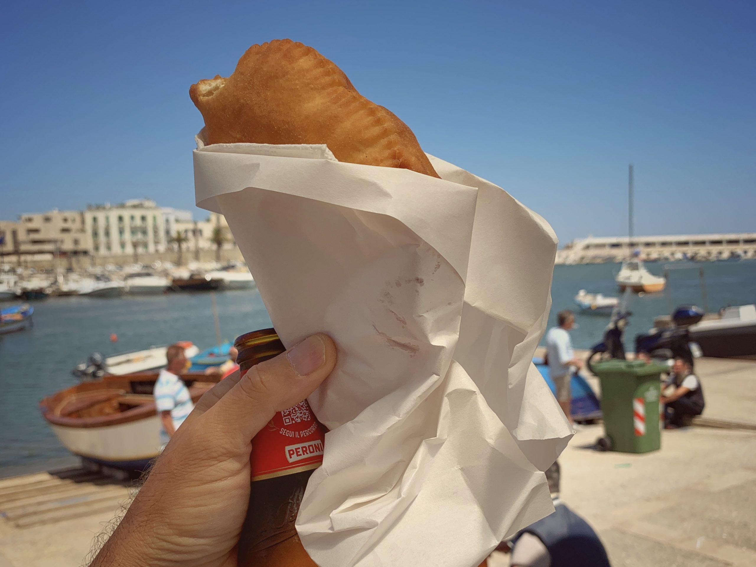 Best food and restaurants in Puglia Guide | Photo The Big Gay Podcast from Puglia | Bari Porto Vecchio